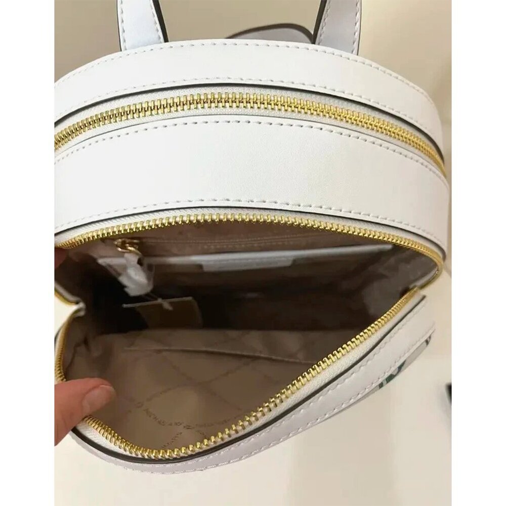 S Michael Kors Jaycee Medium White Gay Pride Backpack 35S3G8TB2L NWT $498 Retail - Picture 5 of 6